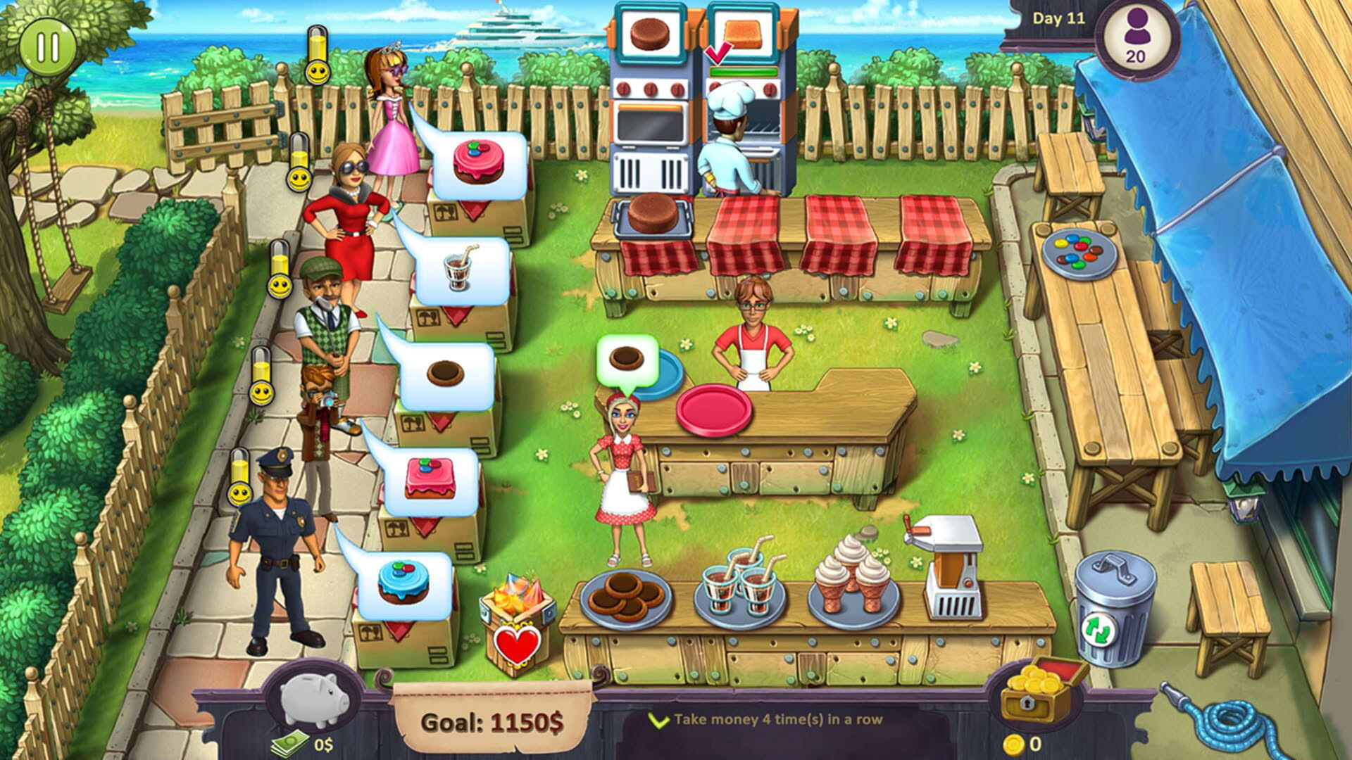 Screenshot for Katy & Bob: Cake Café