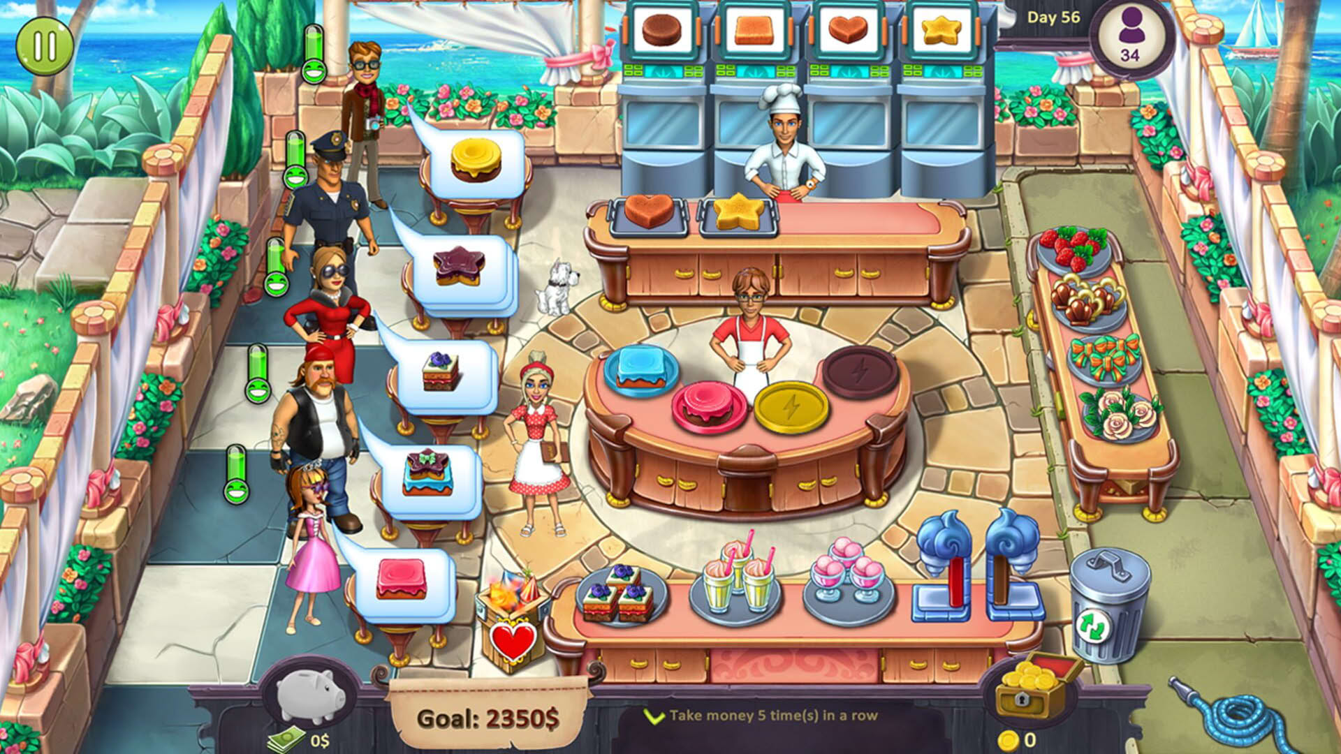 Screenshot for Katy & Bob: Cake Café