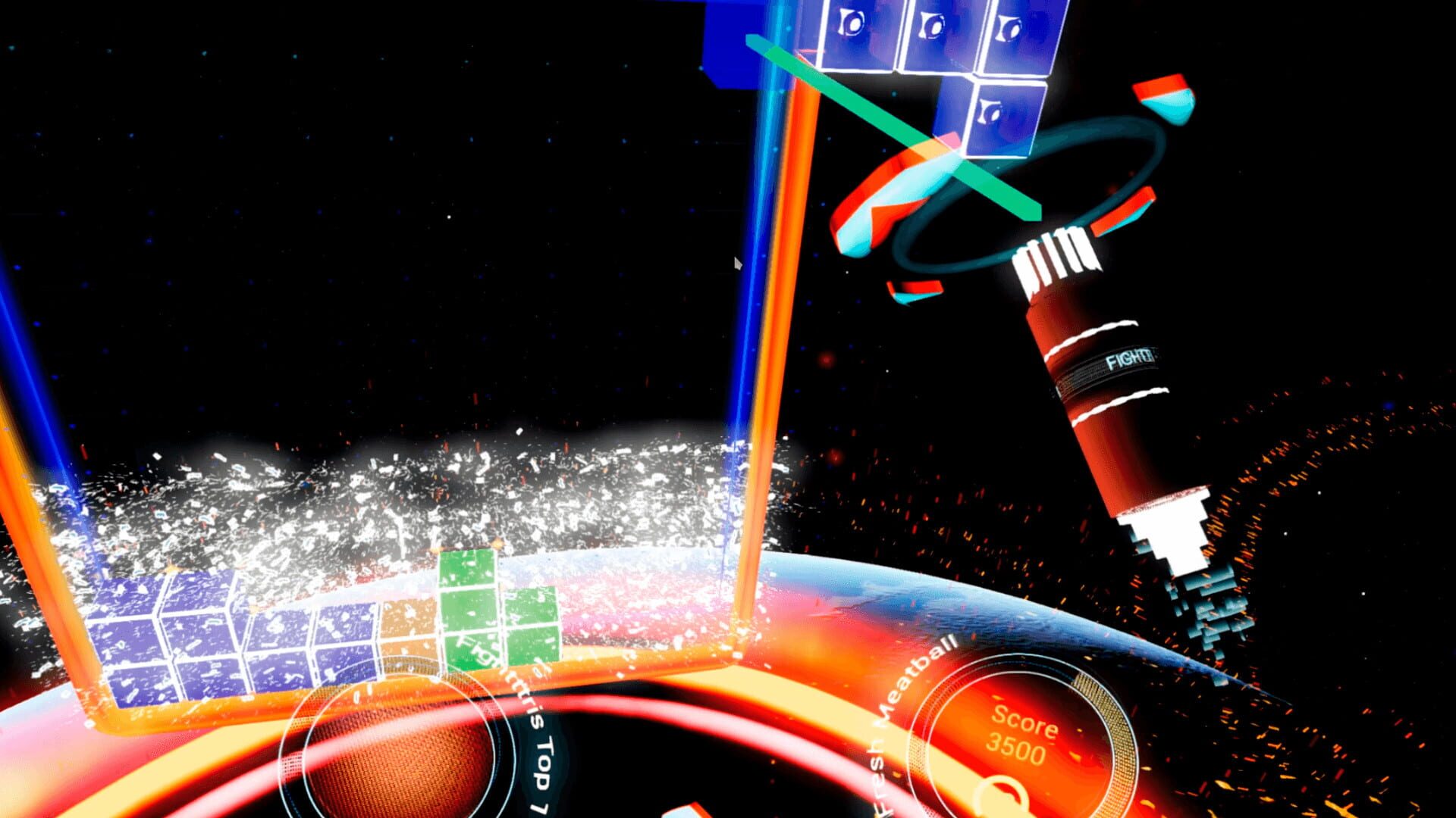 Screenshot for Fightttris VR