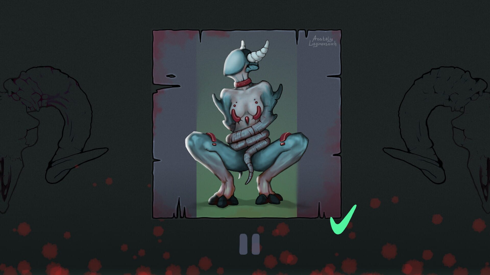 Screenshot for Horror Girl Puzzle