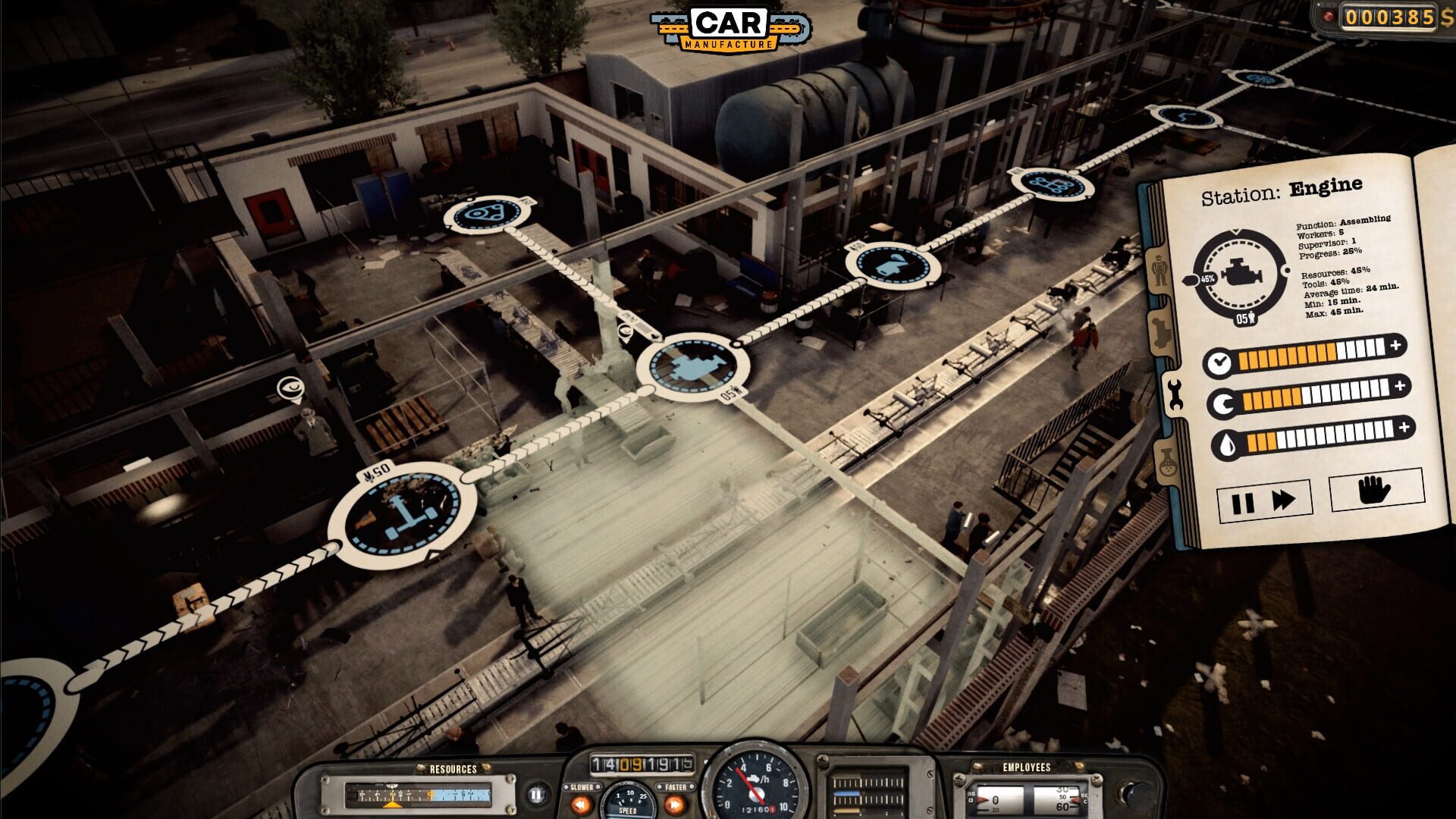 Screenshot for Car Manufacture