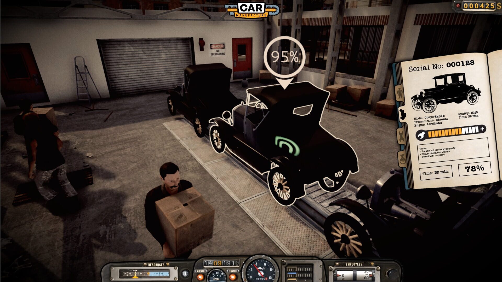 Screenshot for Car Manufacture