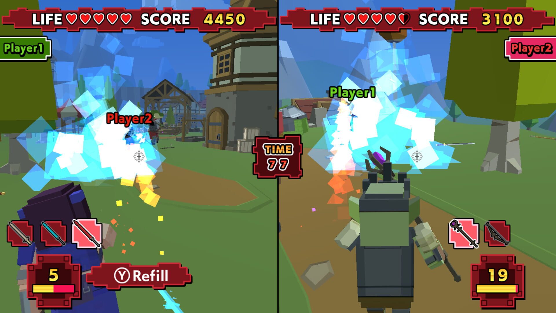 Screenshot for Voxel Sword