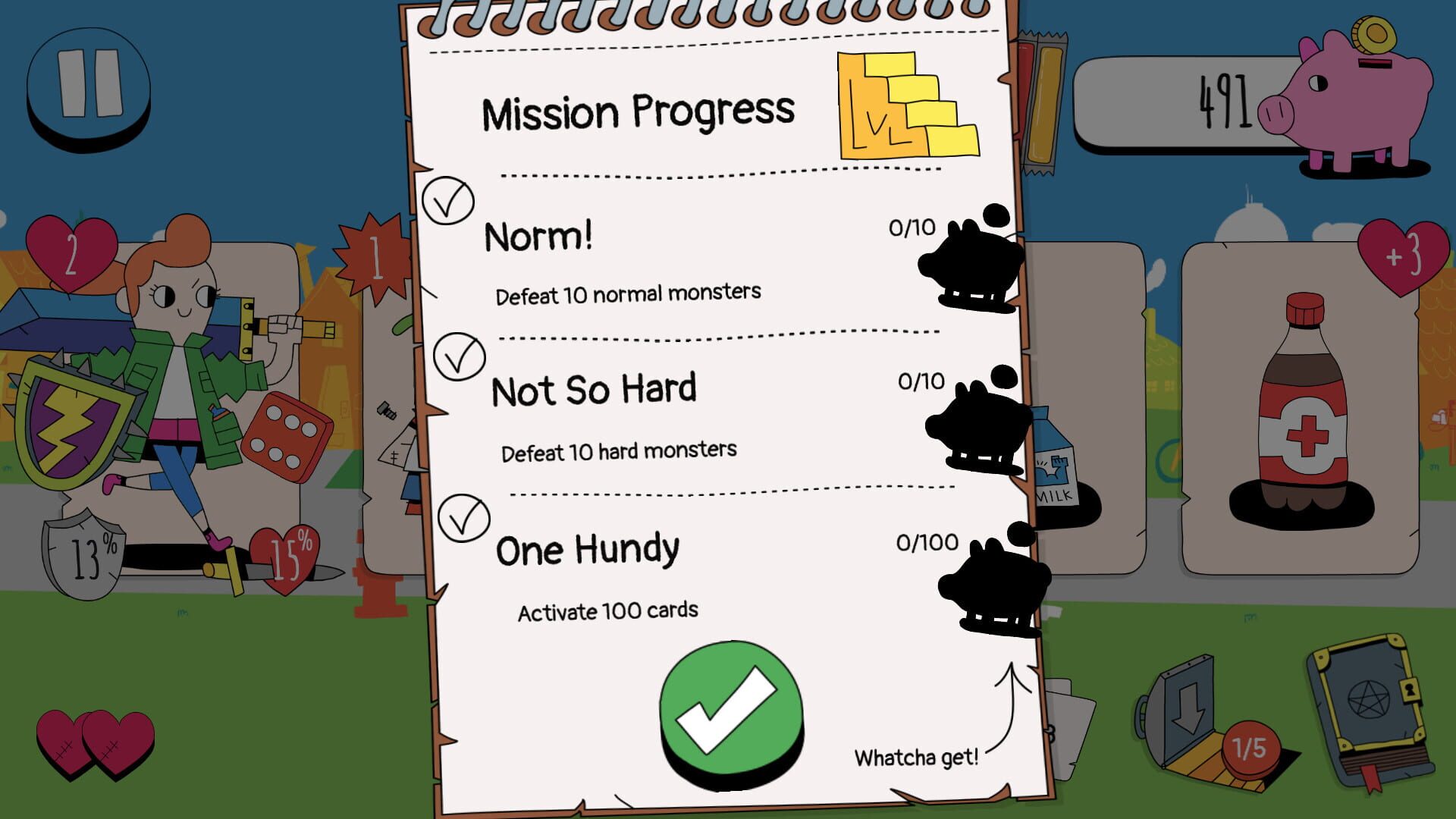 Screenshot for Knights of the Card Table