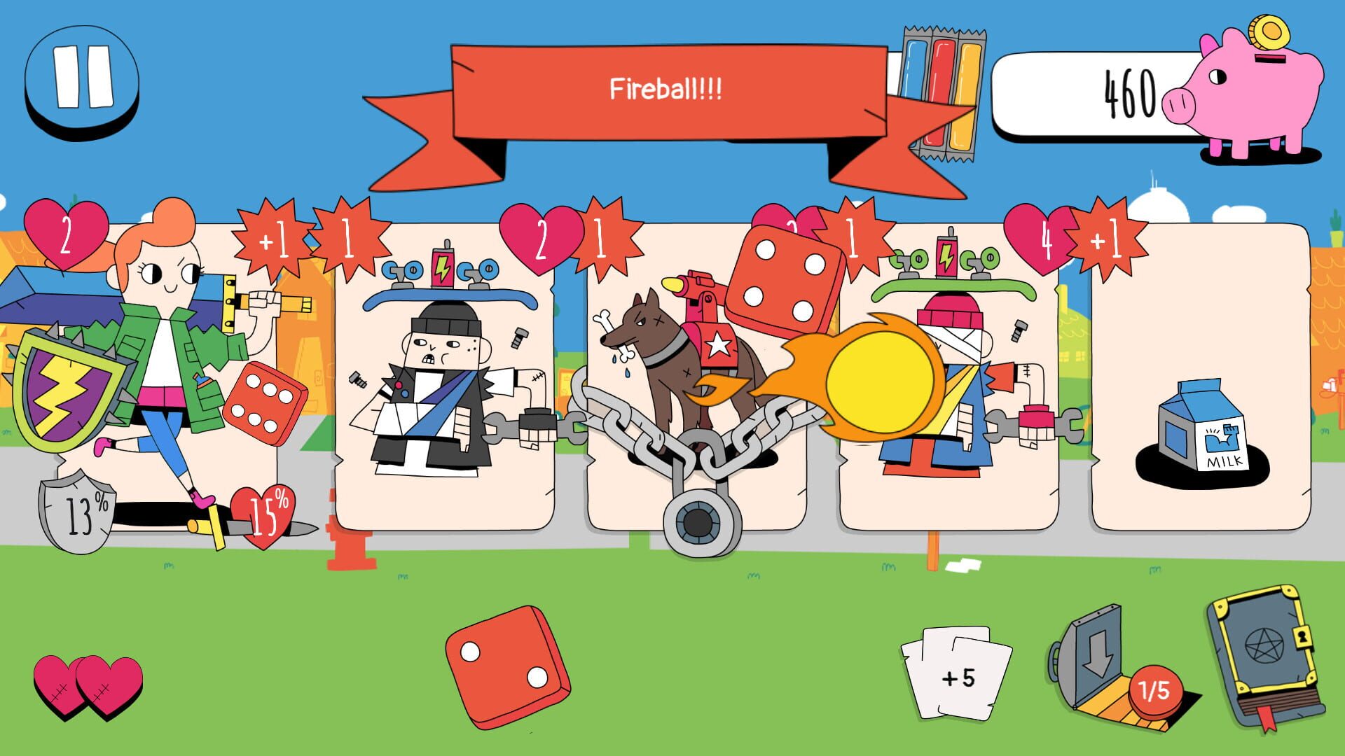 Screenshot for Knights of the Card Table