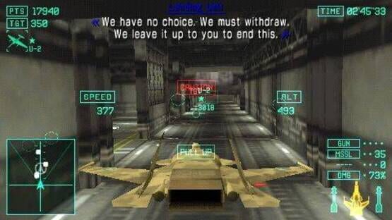 Screenshot for Ace Combat X: Skies of Deception