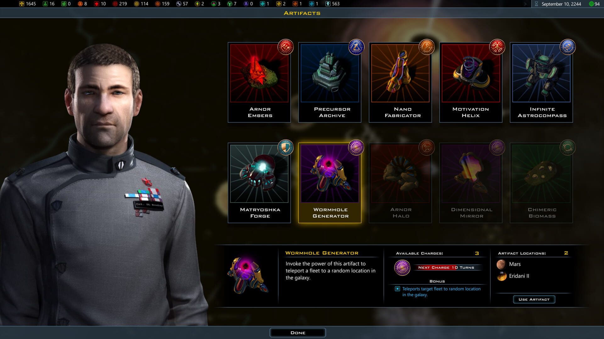 Screenshot for Galactic Civilizations III: Retribution