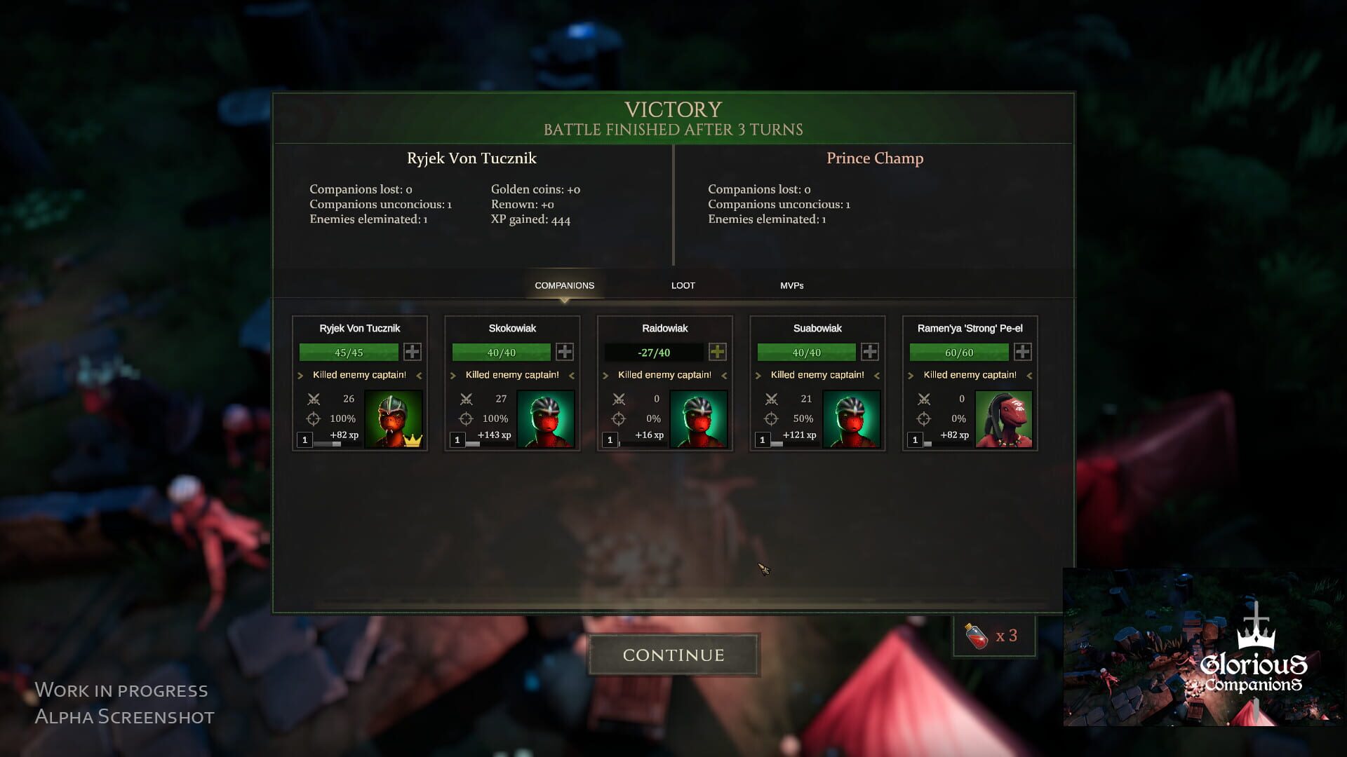 Screenshot for Glorious Companions