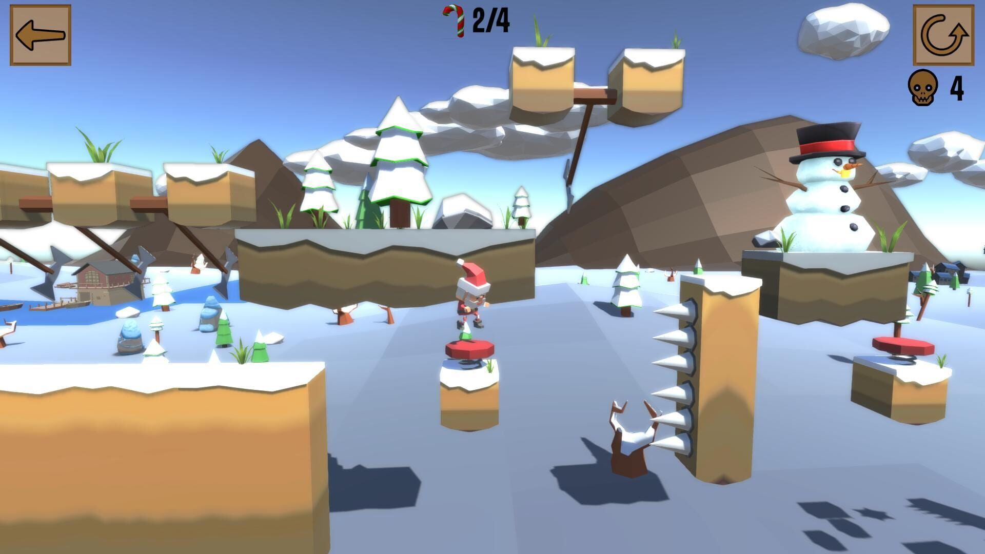 Screenshot for Santa in search of toys