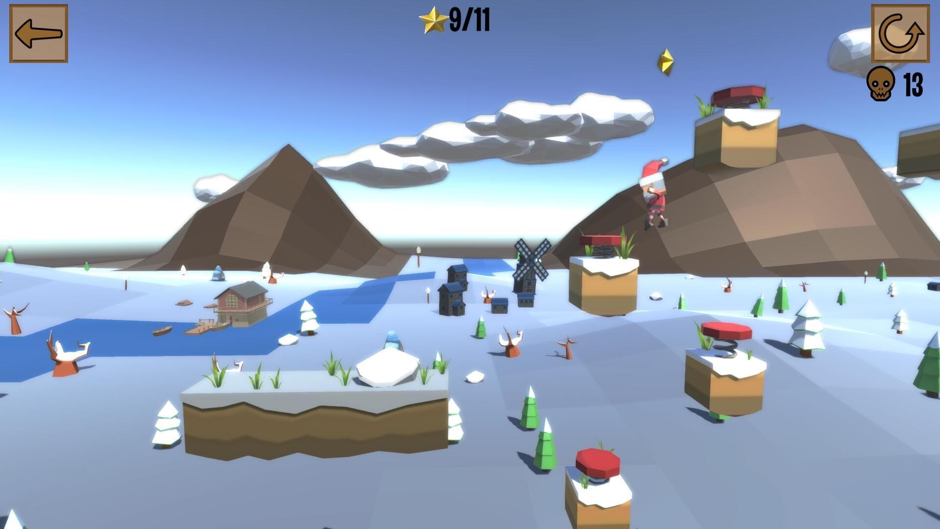 Screenshot for Santa in search of toys