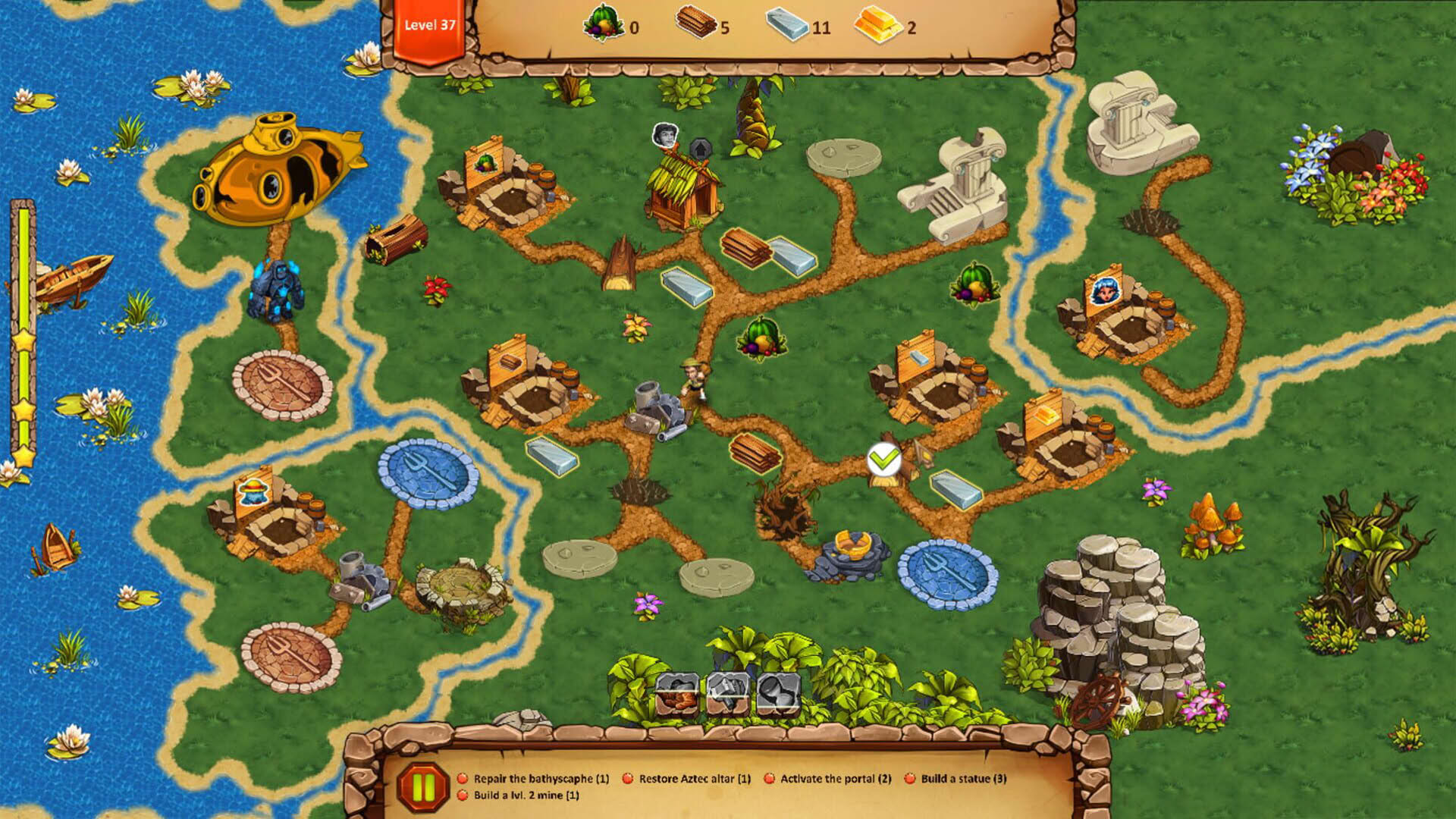 Screenshot for Lost Artifacts: Golden Island