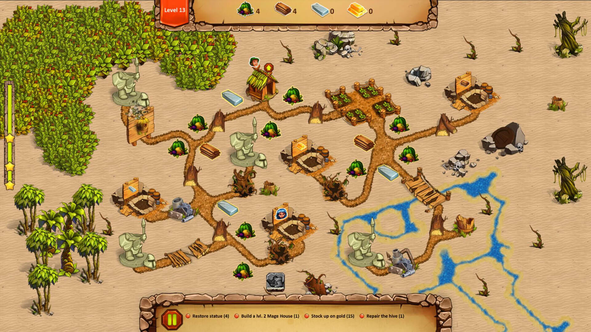 Screenshot for Lost Artifacts: Golden Island