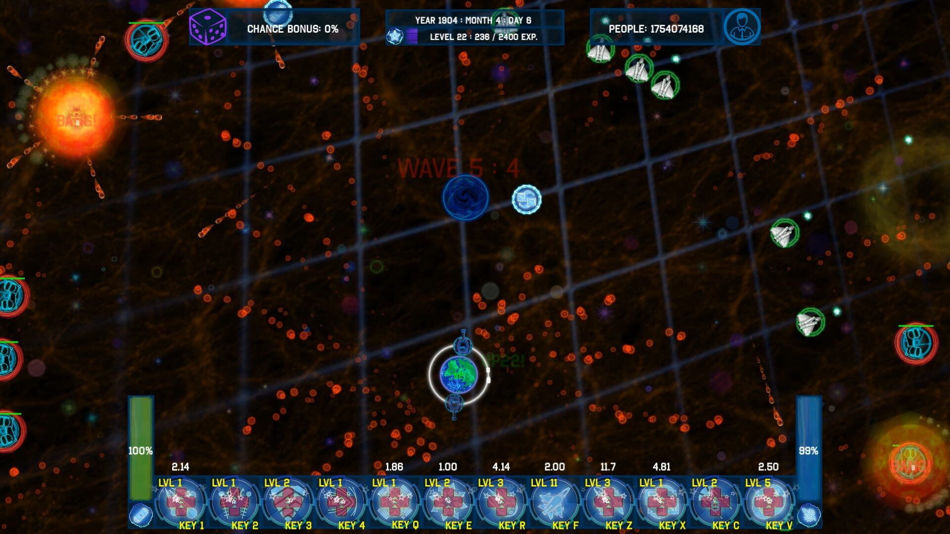 Screenshot for The planet's rescuer