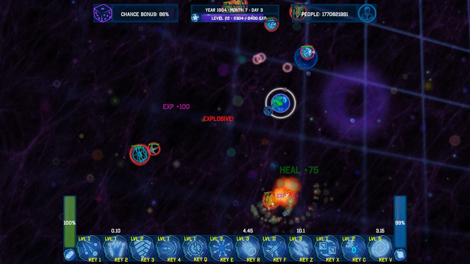 Screenshot for The planet's rescuer