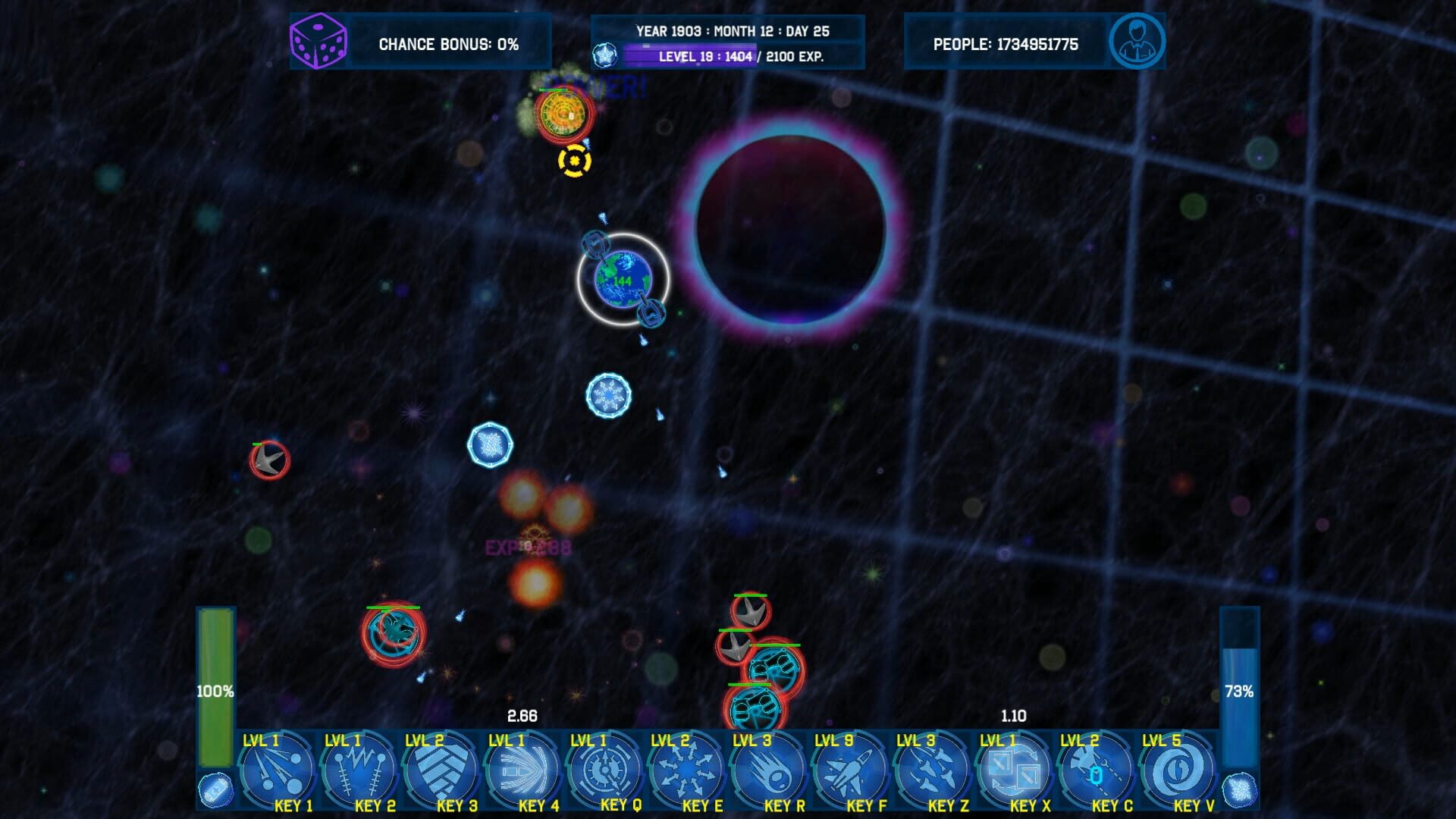 Screenshot for The planet's rescuer