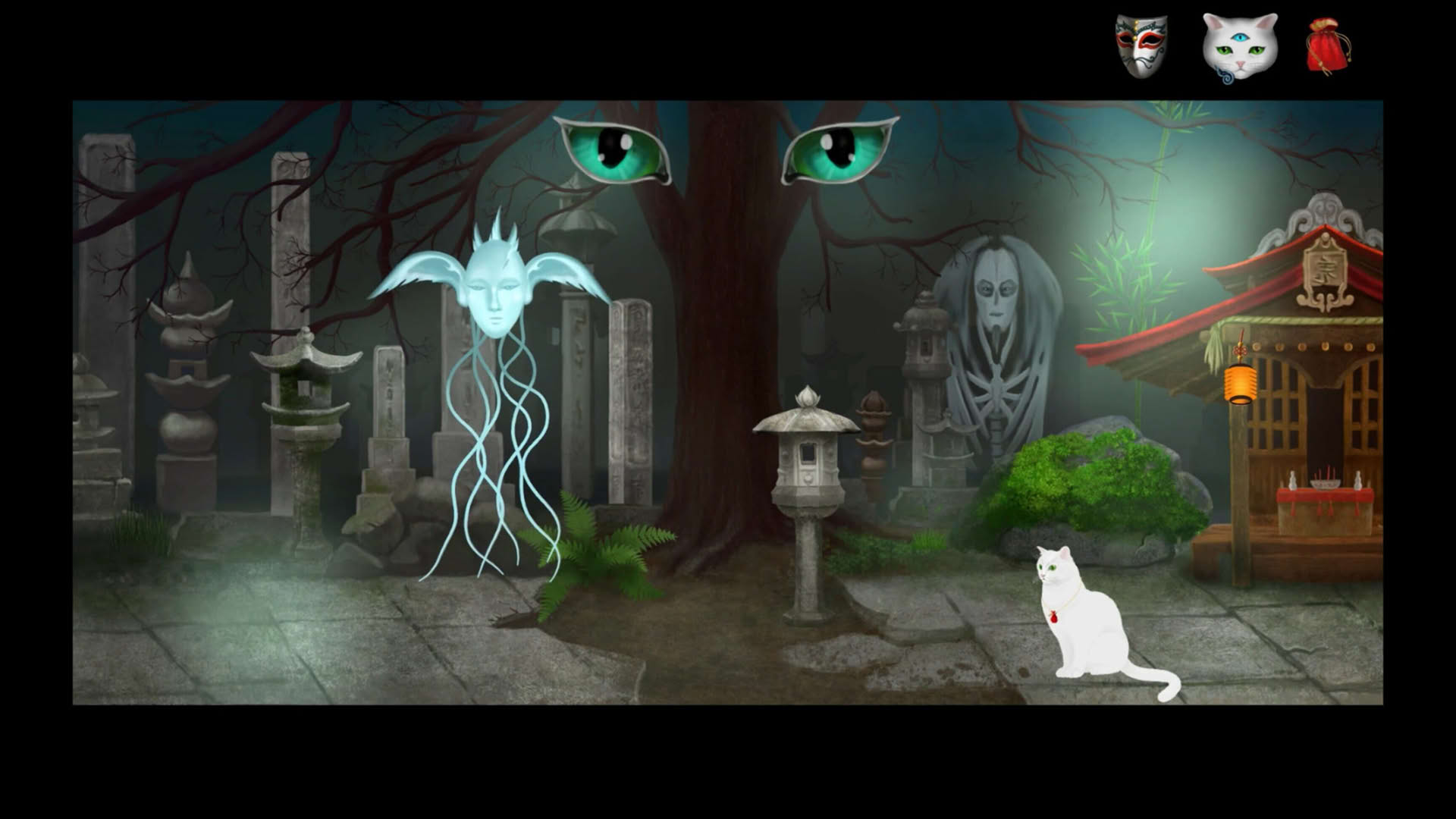 Screenshot for Cat and Ghostly Road