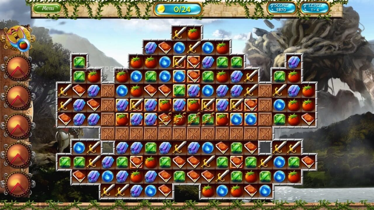 Screenshot for The Trials of Olympus 2: Wrath of the Gods
