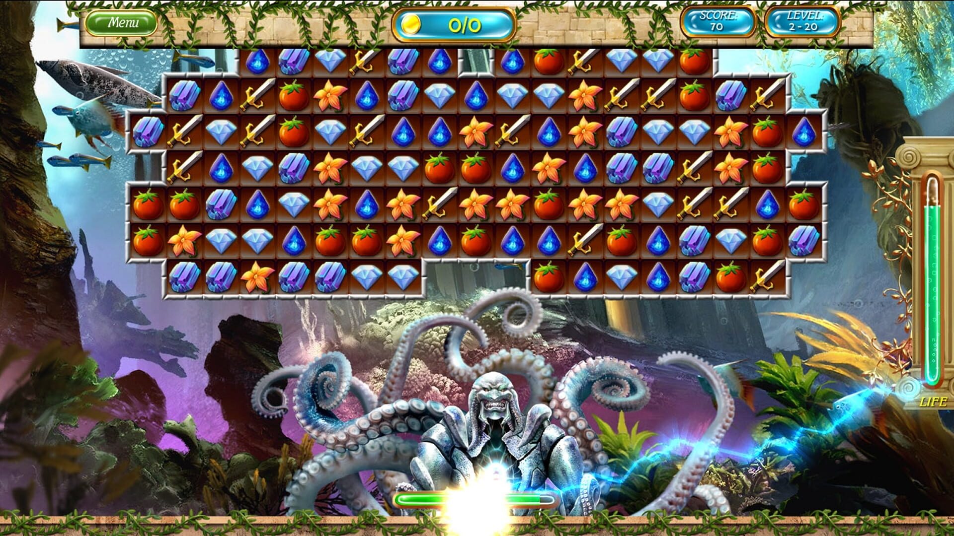 Screenshot for The Trials of Olympus 2: Wrath of the Gods