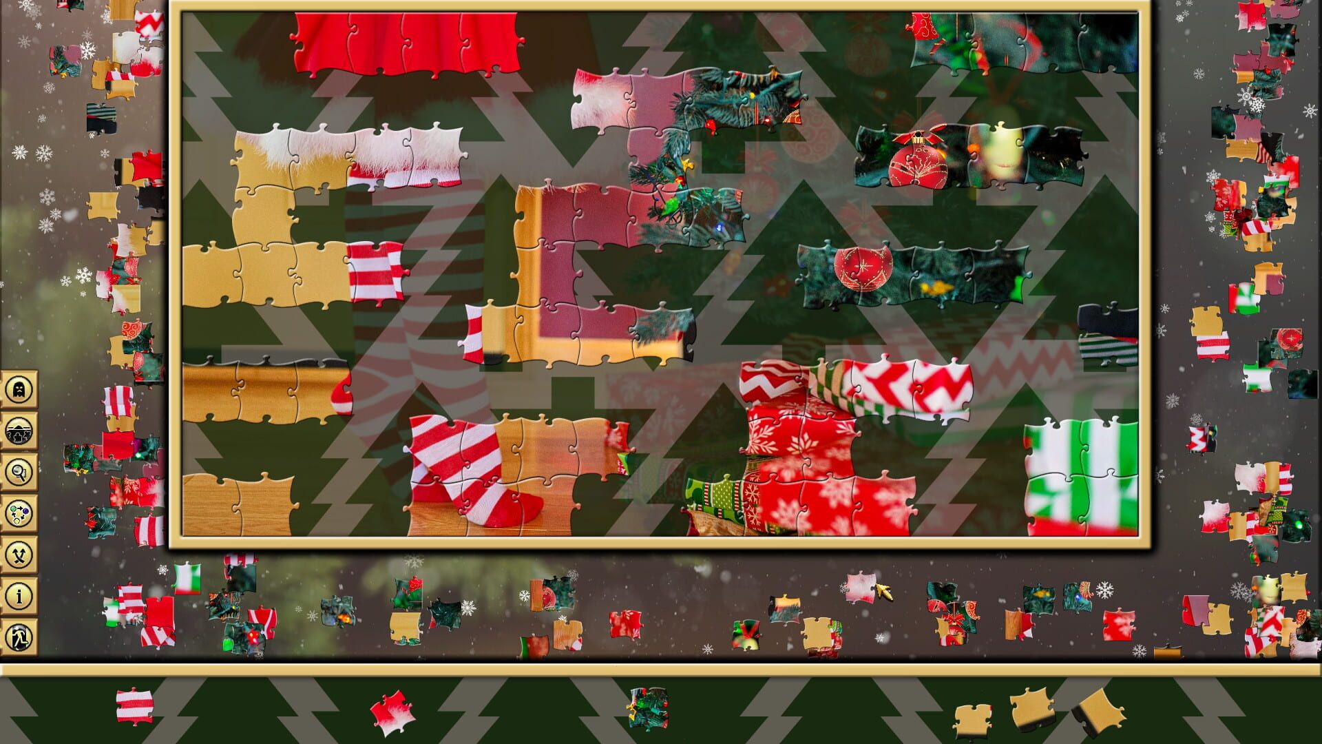 Screenshot for Pixel Puzzles 2: Christmas