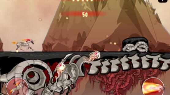 Screenshot for Robot Unicorn Attack: Heavy Metal