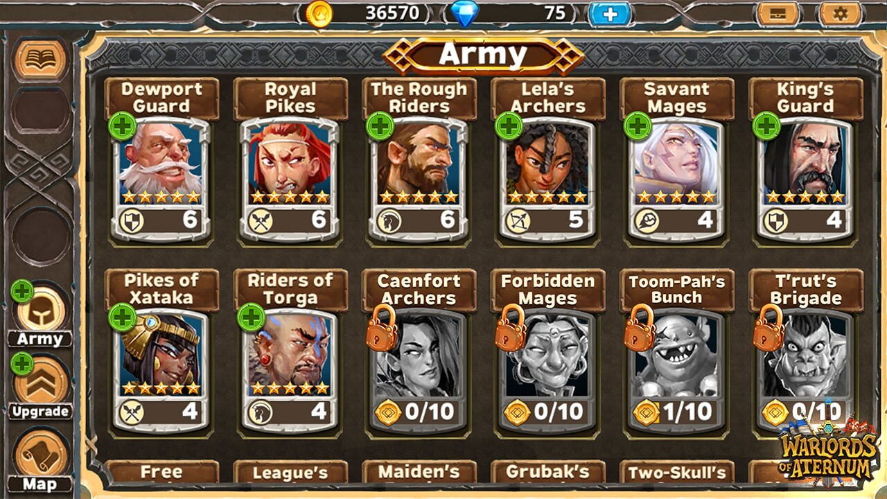Screenshot for Warlords of Aternum
