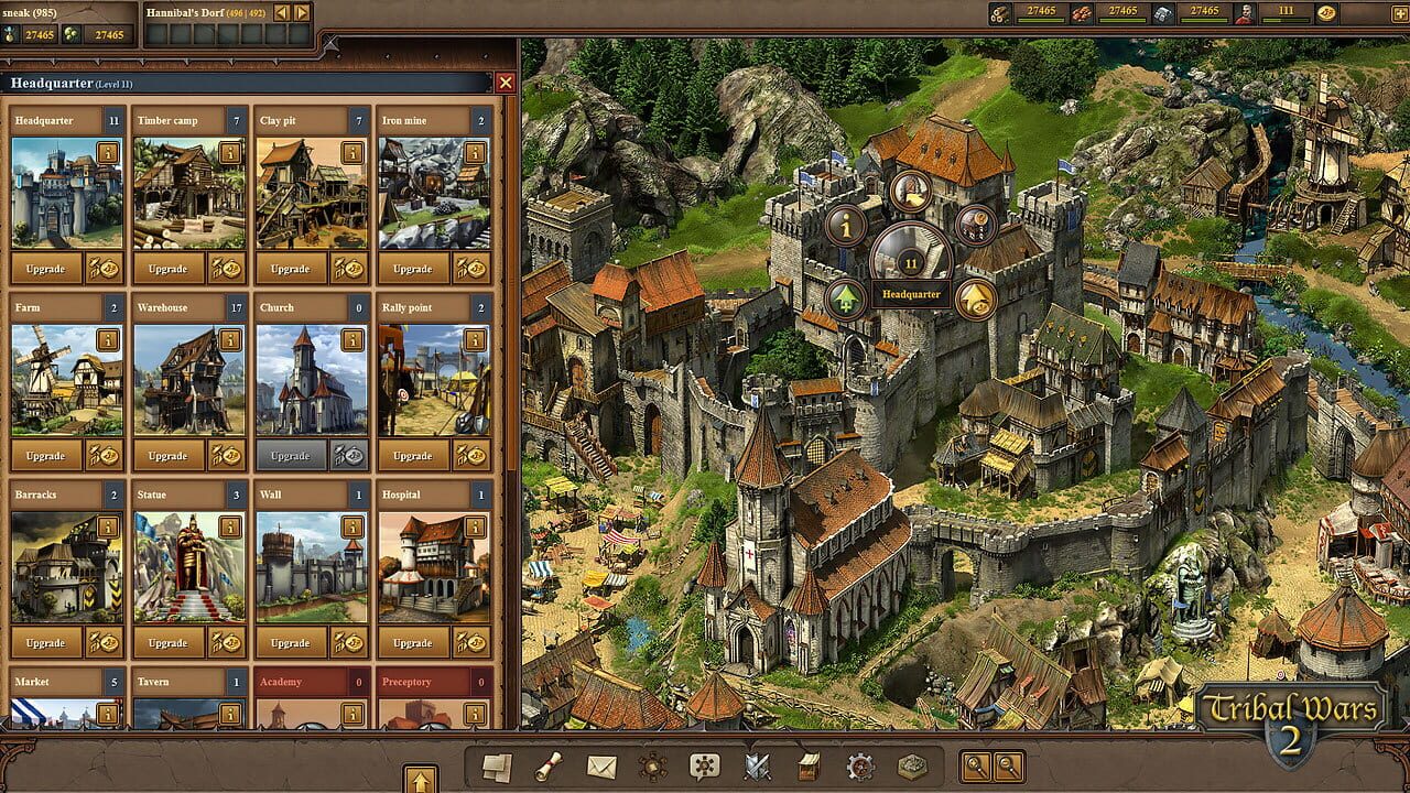 Screenshot for Tribal Wars 2