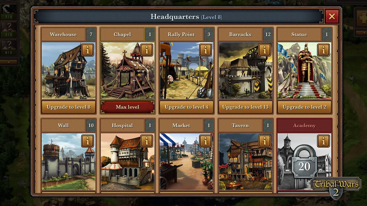 Screenshot for Tribal Wars 2