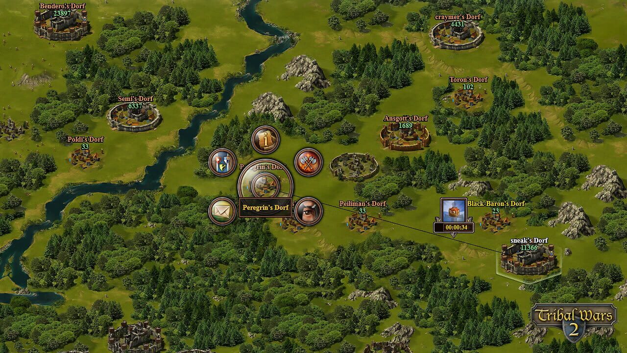 Screenshot for Tribal Wars 2