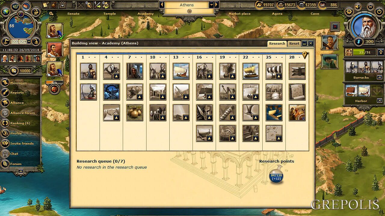 Screenshot for Grepolis
