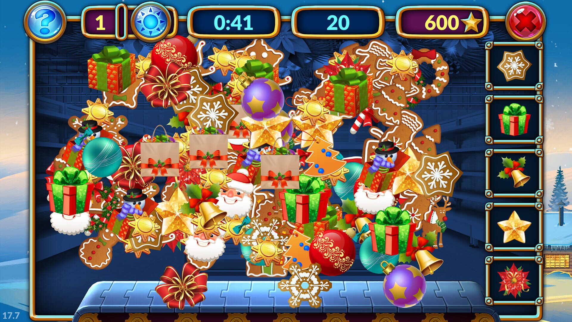 Screenshot for Shopping Clutter 2: Christmas Square