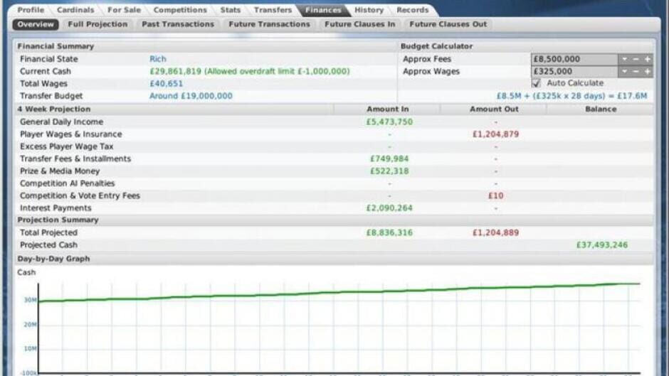 Screenshot for Football Manager Live