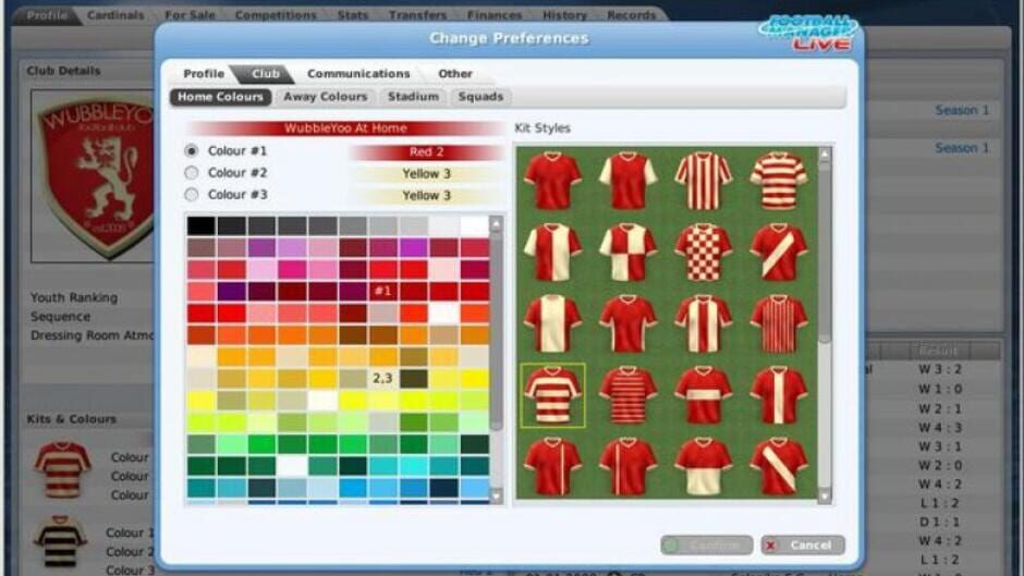 Screenshot for Football Manager Live