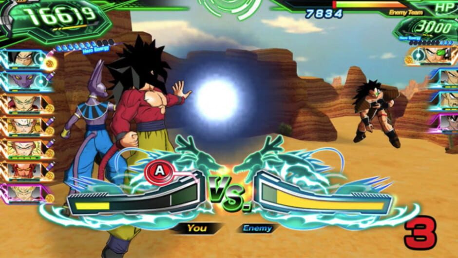 Screenshot for Super Dragon Ball Heroes: World Mission
