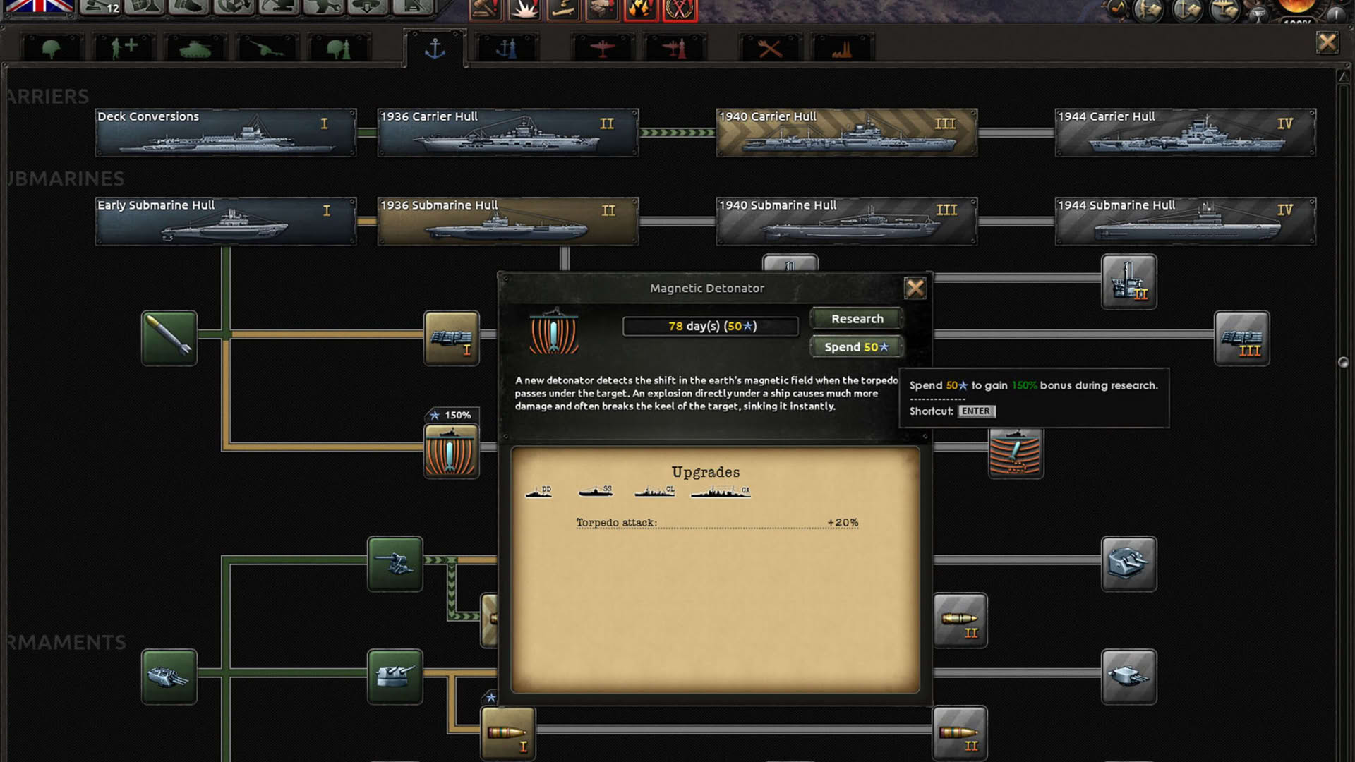 Screenshot for Hearts of Iron IV: Man the Guns