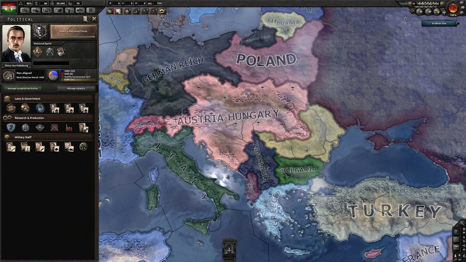 Screenshot for Hearts of Iron IV: Death or Dishonor
