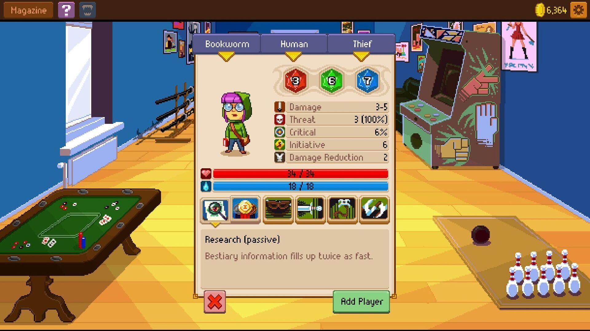 Screenshot for Knights of Pen and Paper II: Here Be Dragons