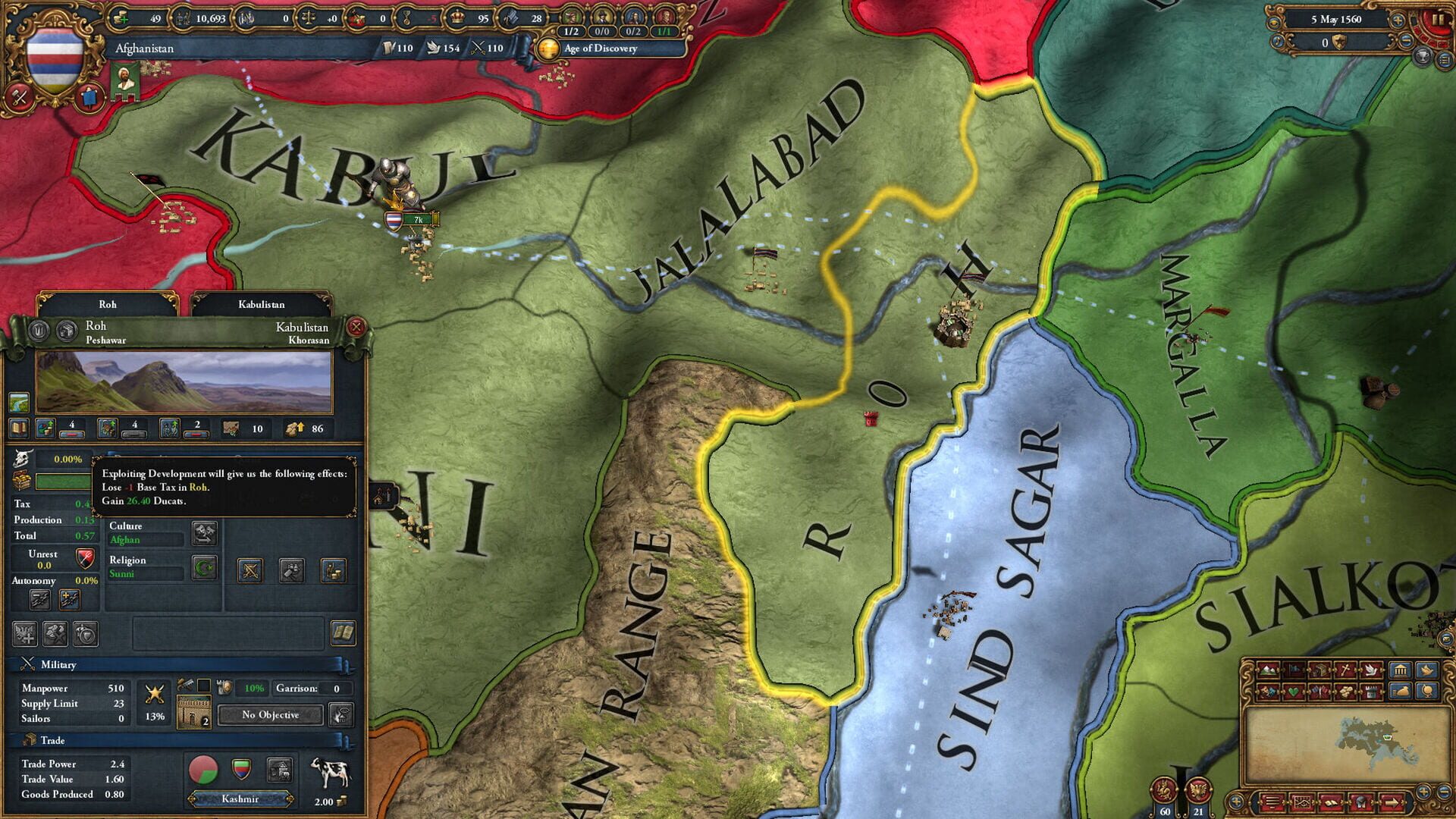 Screenshot for Europa Universalis IV: Cradle of Civilization