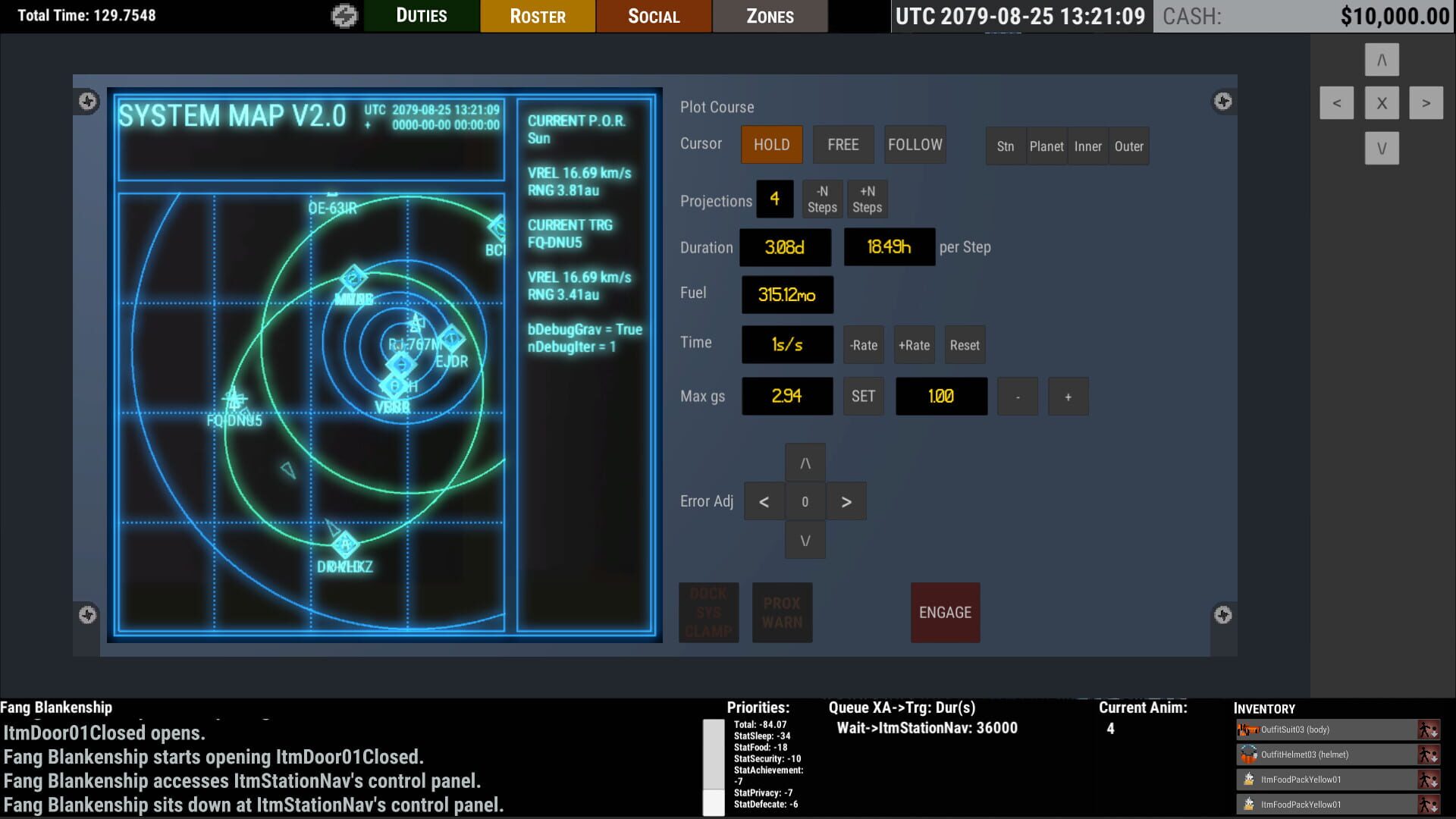 Screenshot for Ostranauts