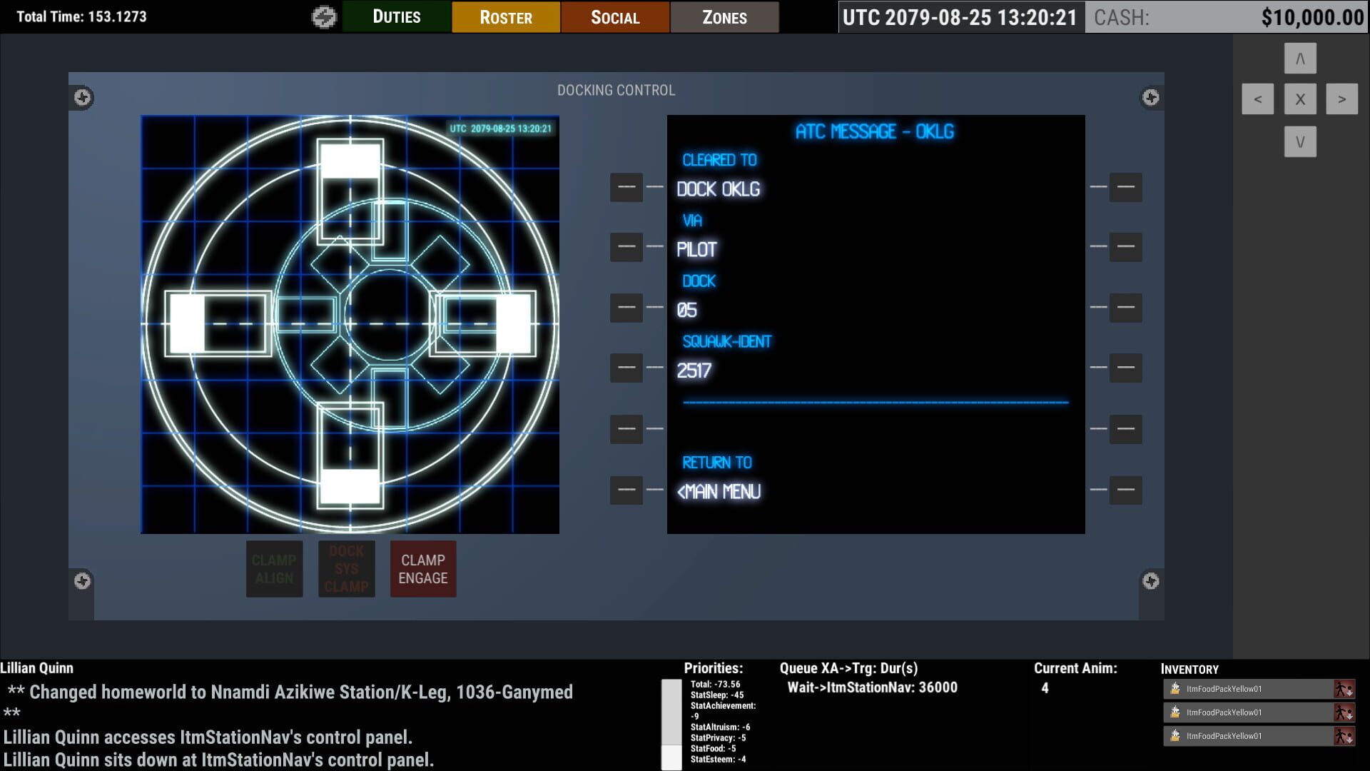 Screenshot for Ostranauts
