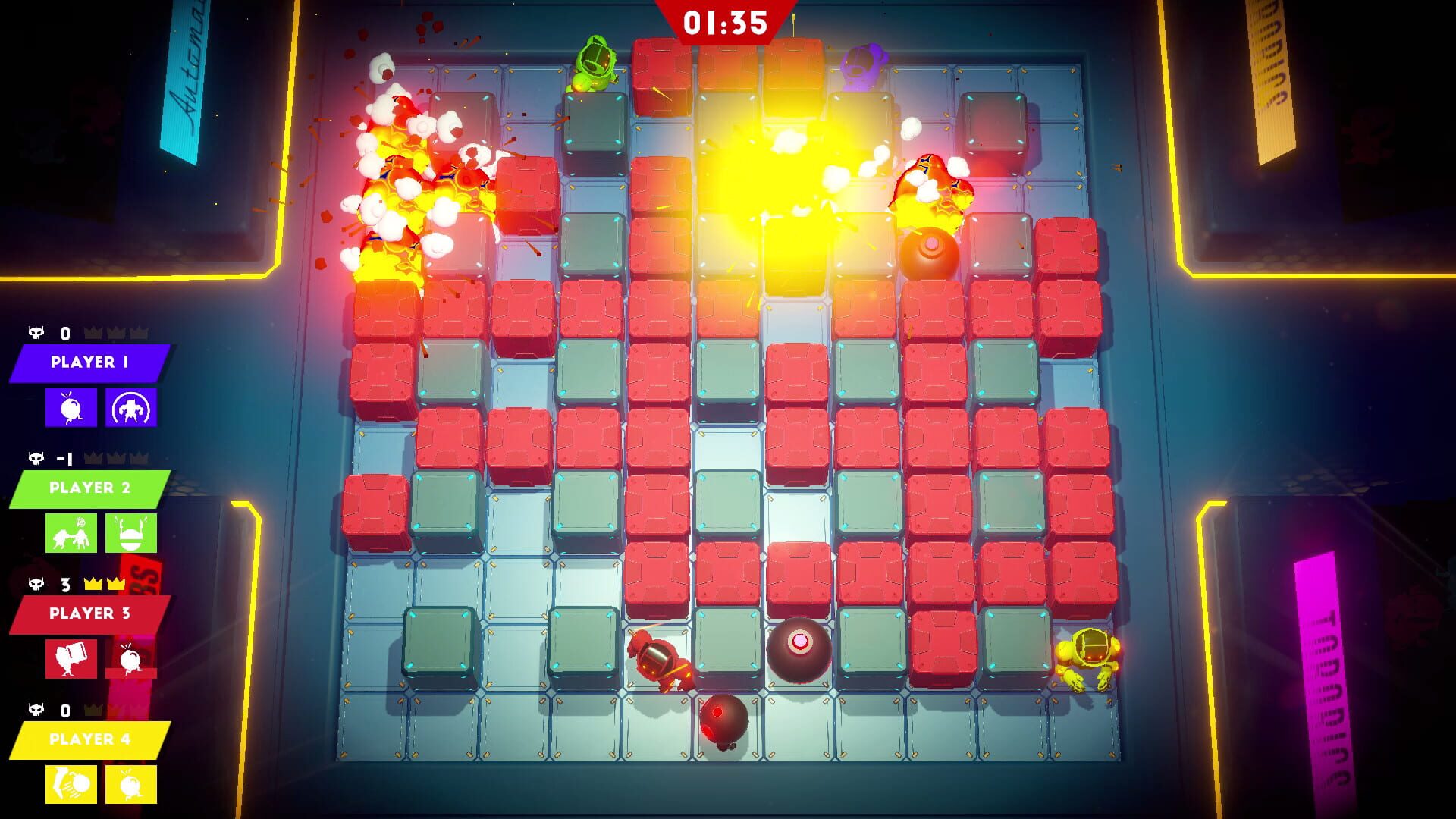 Screenshot for Bomb Bots Arena