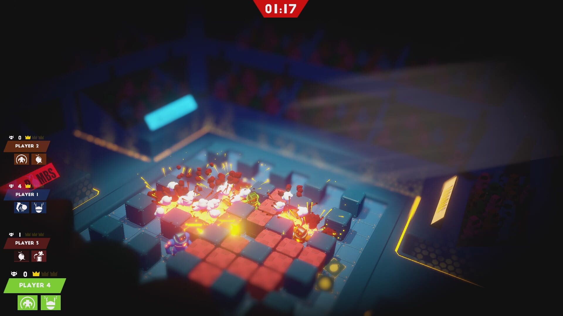 Screenshot for Bomb Bots Arena