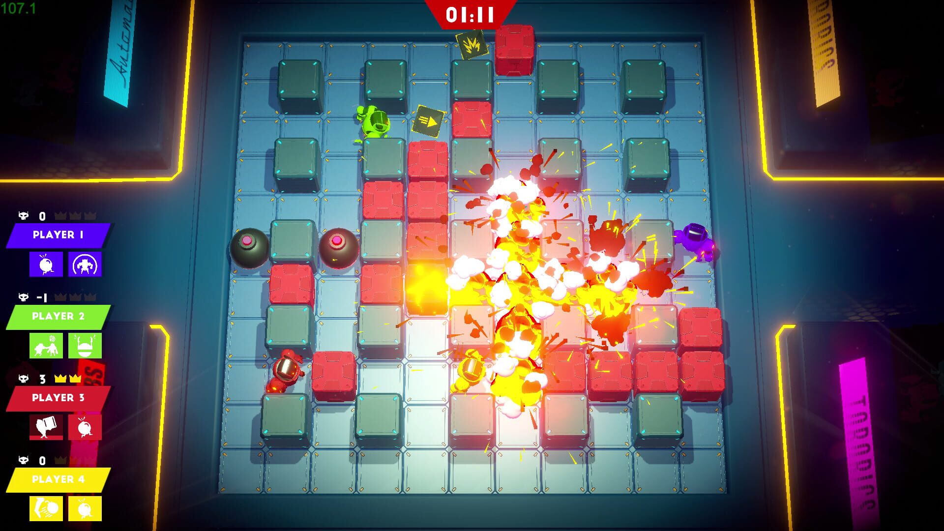 Screenshot for Bomb Bots Arena