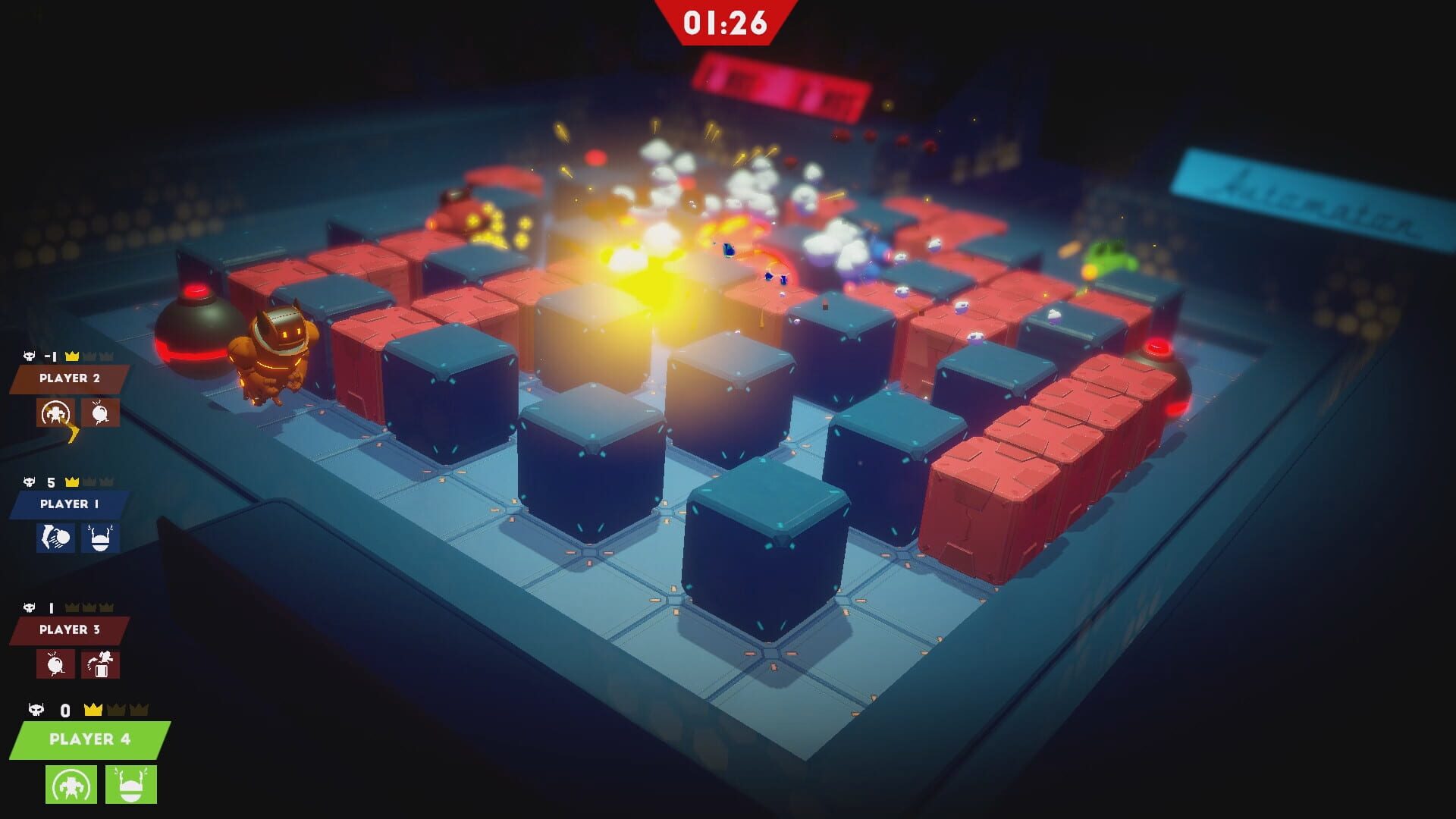 Screenshot for Bomb Bots Arena