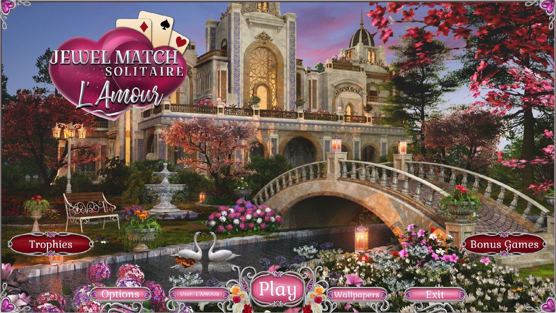 Screenshot for Jewel Match Solitaire L'Amour