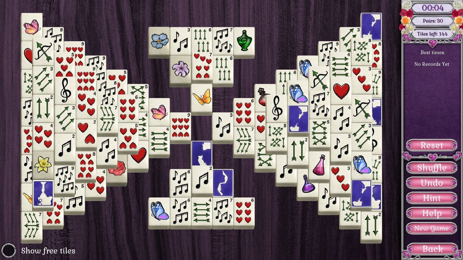 Screenshot for Jewel Match Solitaire L'Amour