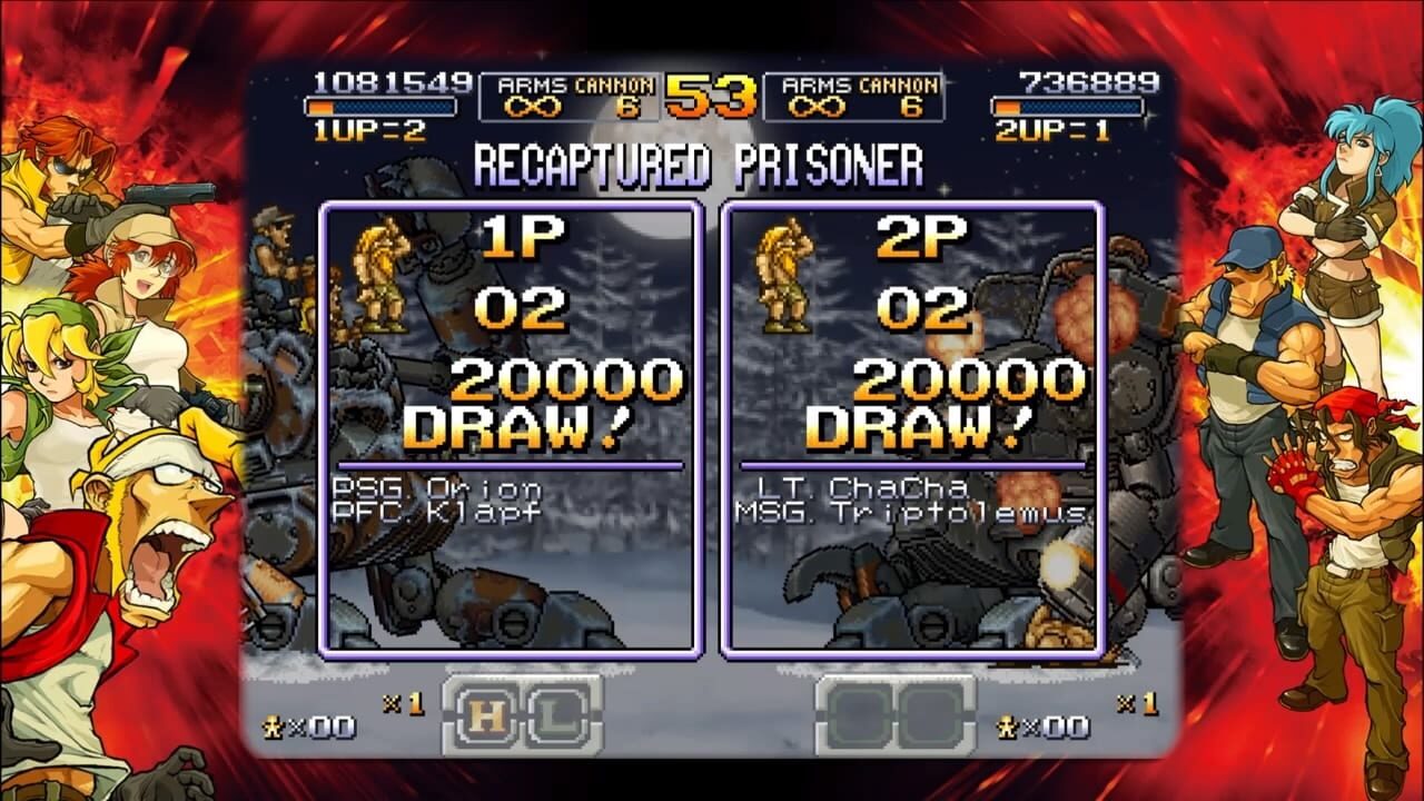 Screenshot for Metal Slug XX