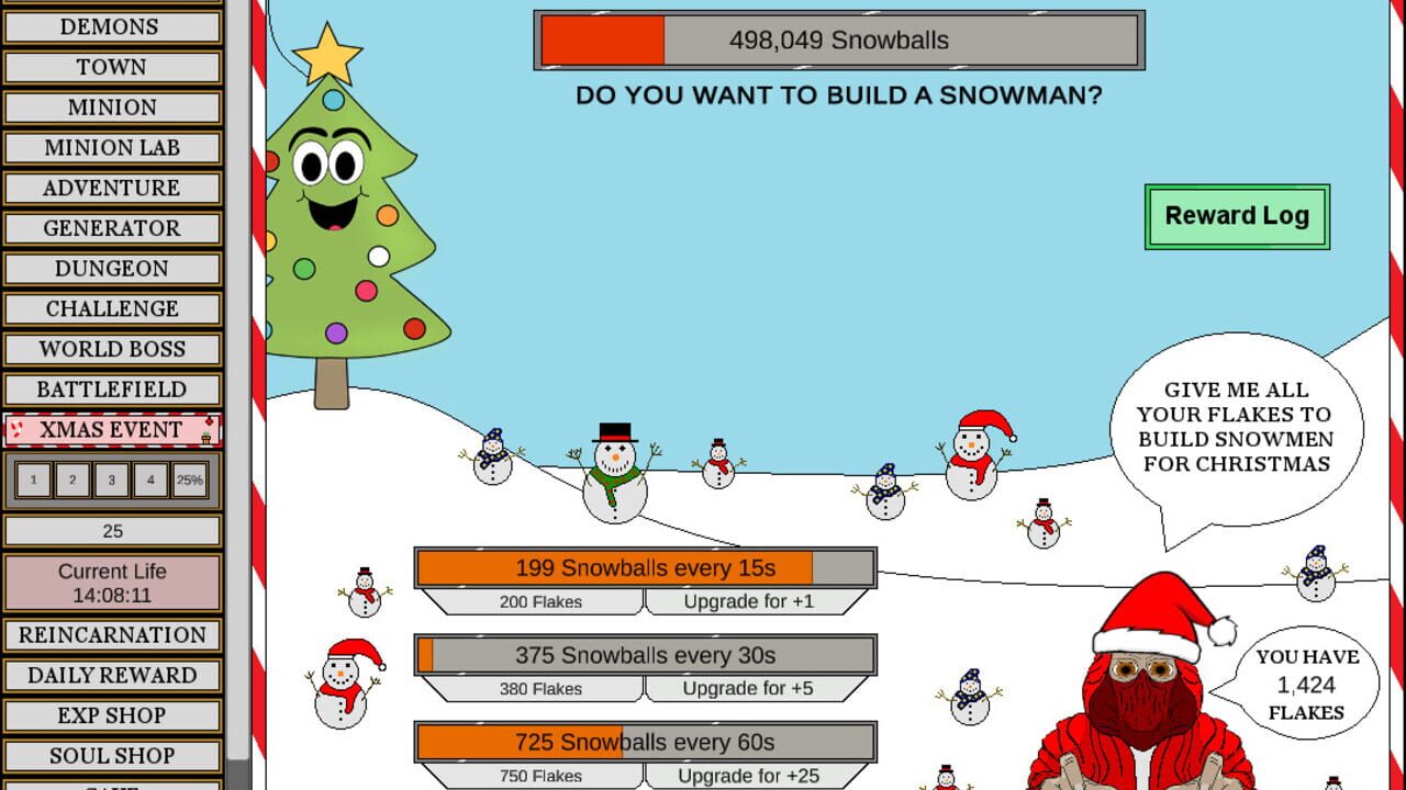 Screenshot for Wizard and Minion Idle
