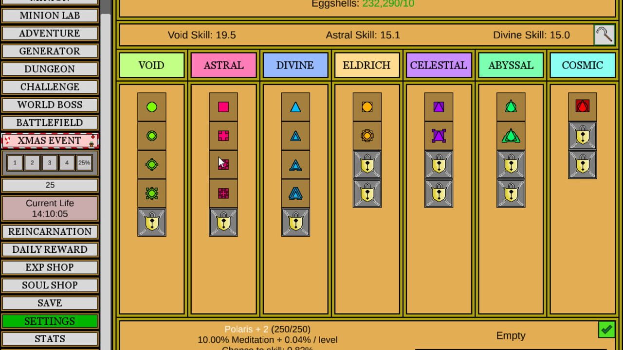 Screenshot for Wizard and Minion Idle