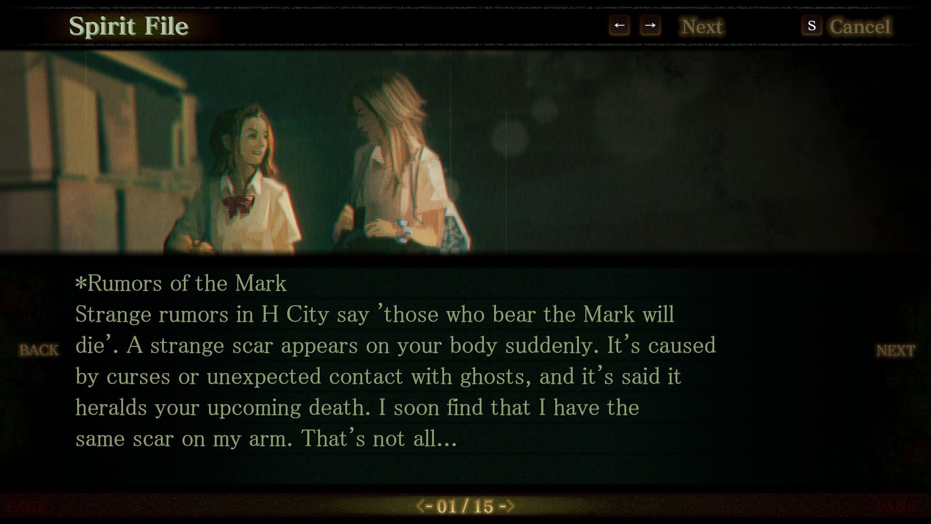 Screenshot for Spirit Hunter: Death Mark