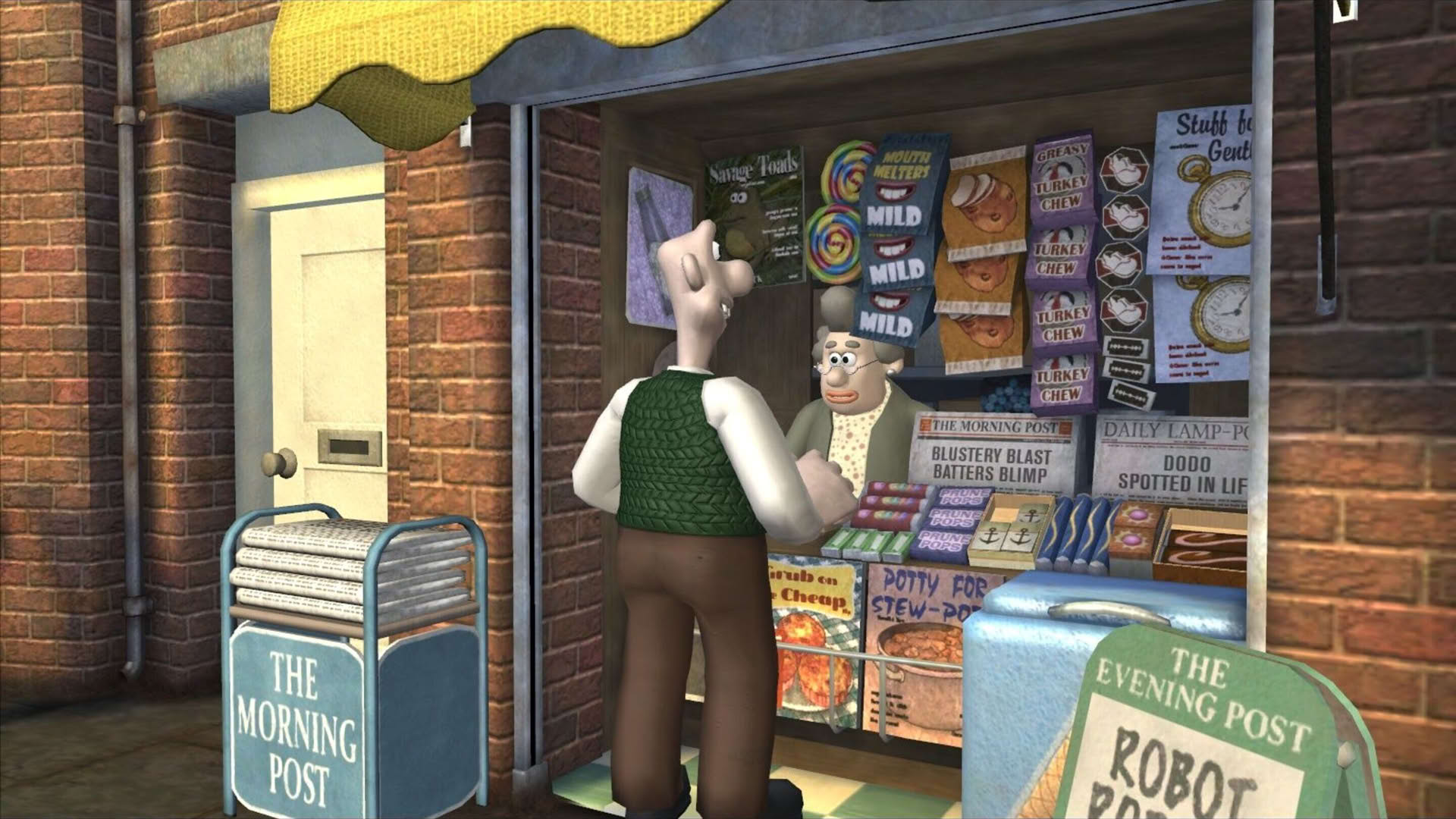 Screenshot for Wallace & Gromit's Grand Adventures: Episode 1 - Fright of the Bumblebees